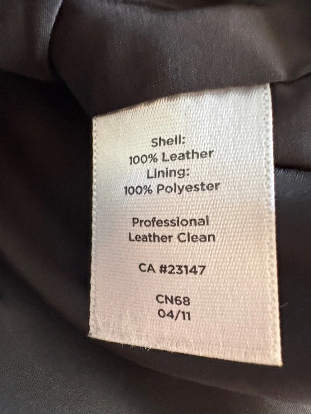 Talbots Classic Black Leather Pencil Skirt Size 12